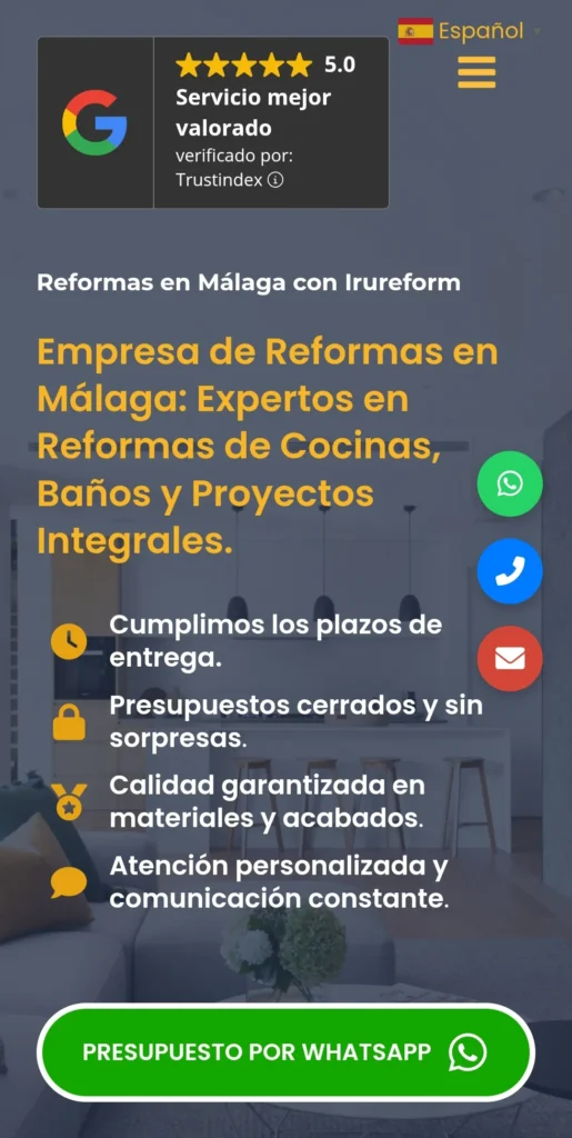 Irureform Málaga Web