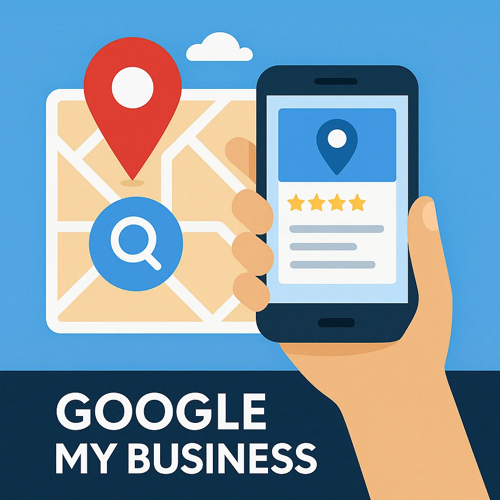 creación de ficha Google My Business desde el móvil con reseñas visibles